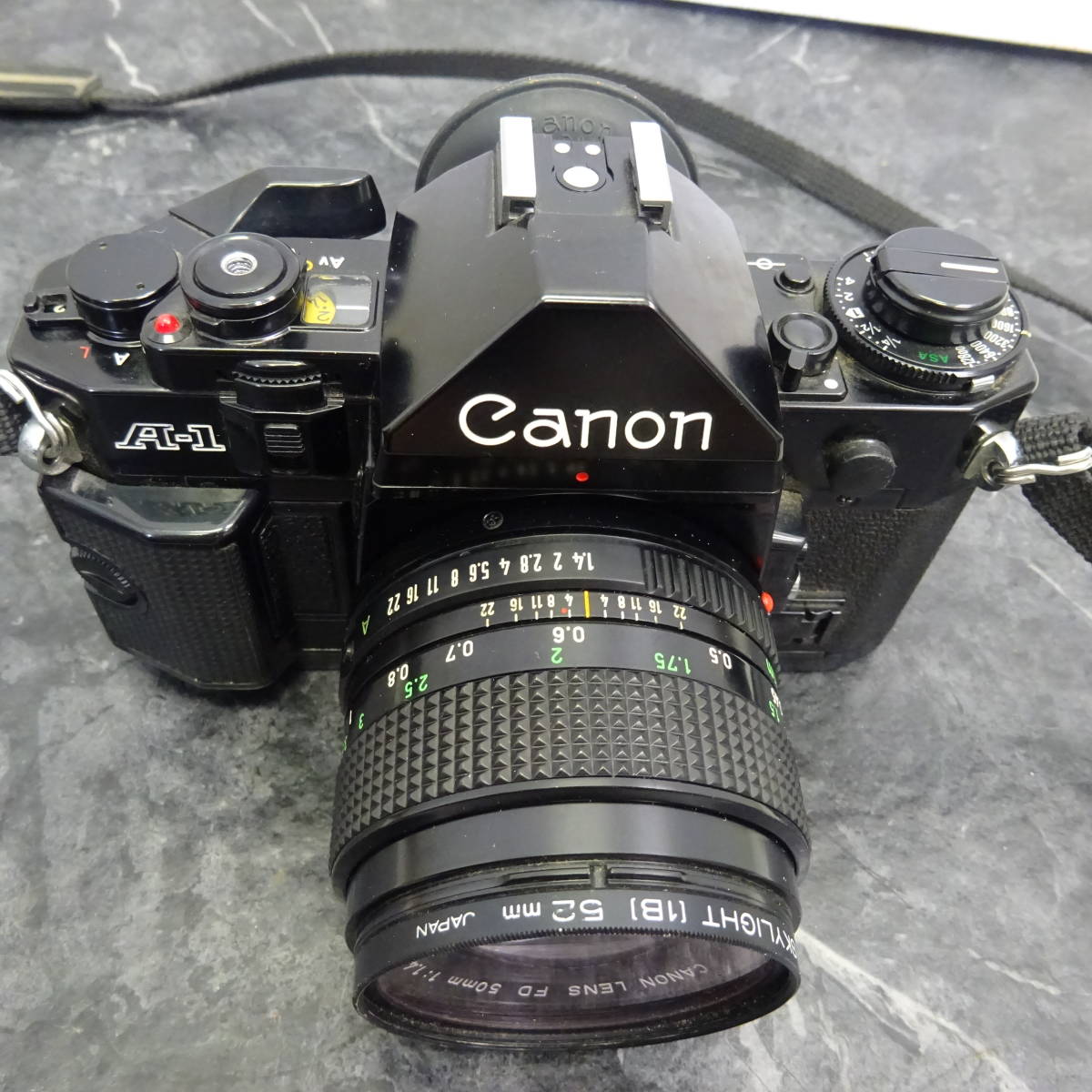 ◇CANON | キャノン A-1 レンズ付き 一眼レフ フィルムカメラ ジャンク 