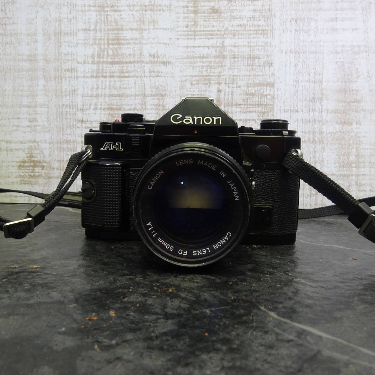 ◇CANON | キャノン A-1 レンズ付き 一眼レフ フィルムカメラ ジャンク 