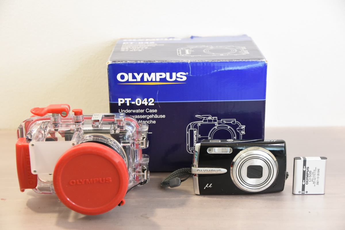 OLYMPUS μ 1020 デジタルカメラ本体 未開封バッテリー付き動作確認済