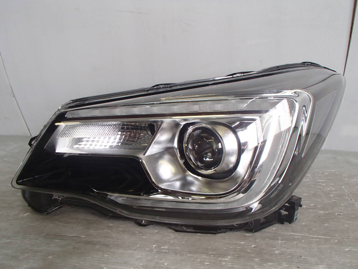 SJ5/SJG 後期 フォレスター 純正 LED 左 ヘッド ライト ランプ 100-60310・84913SG492 アダプティブドライビングビーム付 【23-1315】