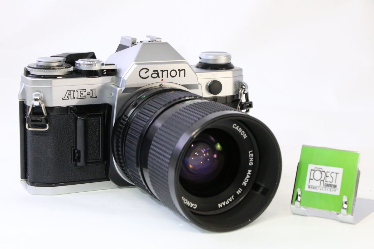 【同梱歓迎】実用■キヤノン Canon AE-1 ボディ+NEW FD 35-70mm F4■シャッター全速・露出計完動・鳴きあり■AE551