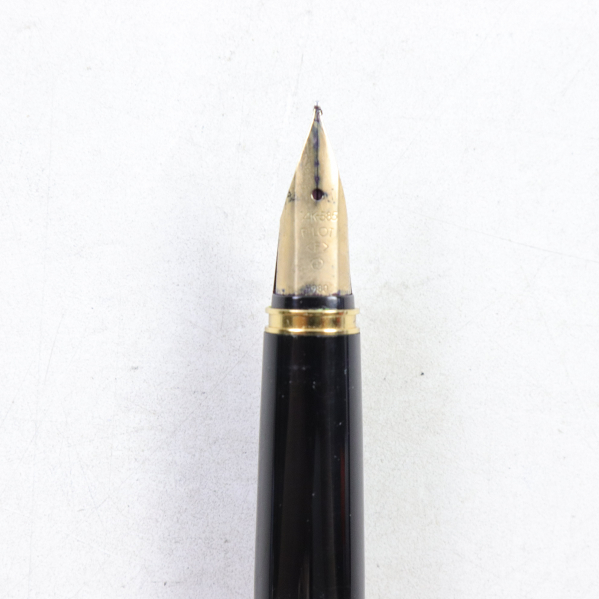 PILOT パイロット 14K-585 蒔絵 鶴 万年筆 国光会 文房具 筆記用具