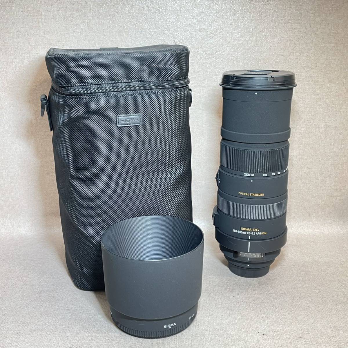 4-97）シグマ SIGMA DG 150-500mm 1:5-6.3 APO HSM 動作未確認 