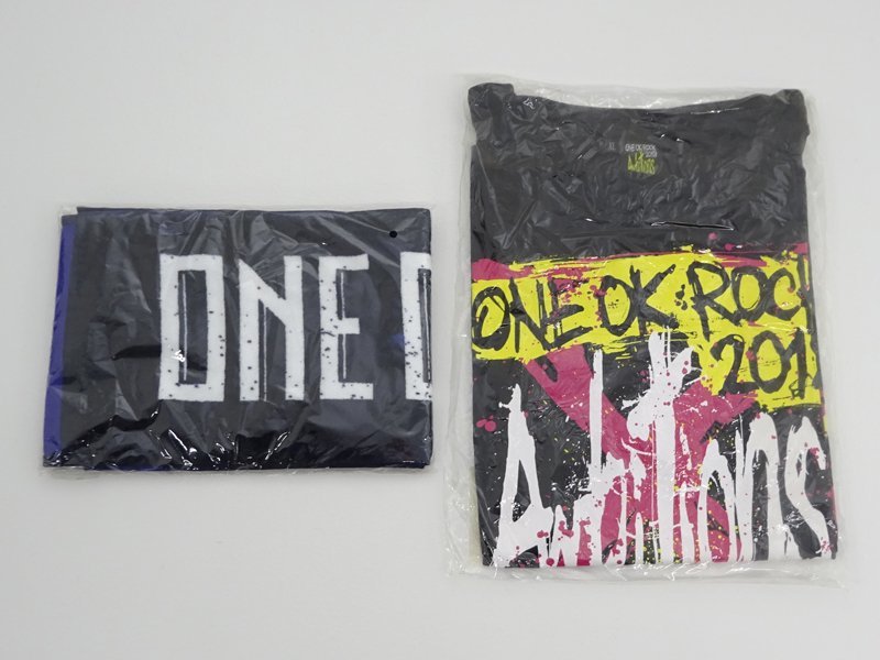 ☆未開封☆ONE OK ROCK グッズ トートバッグ タオル Tシャツ 計4点 