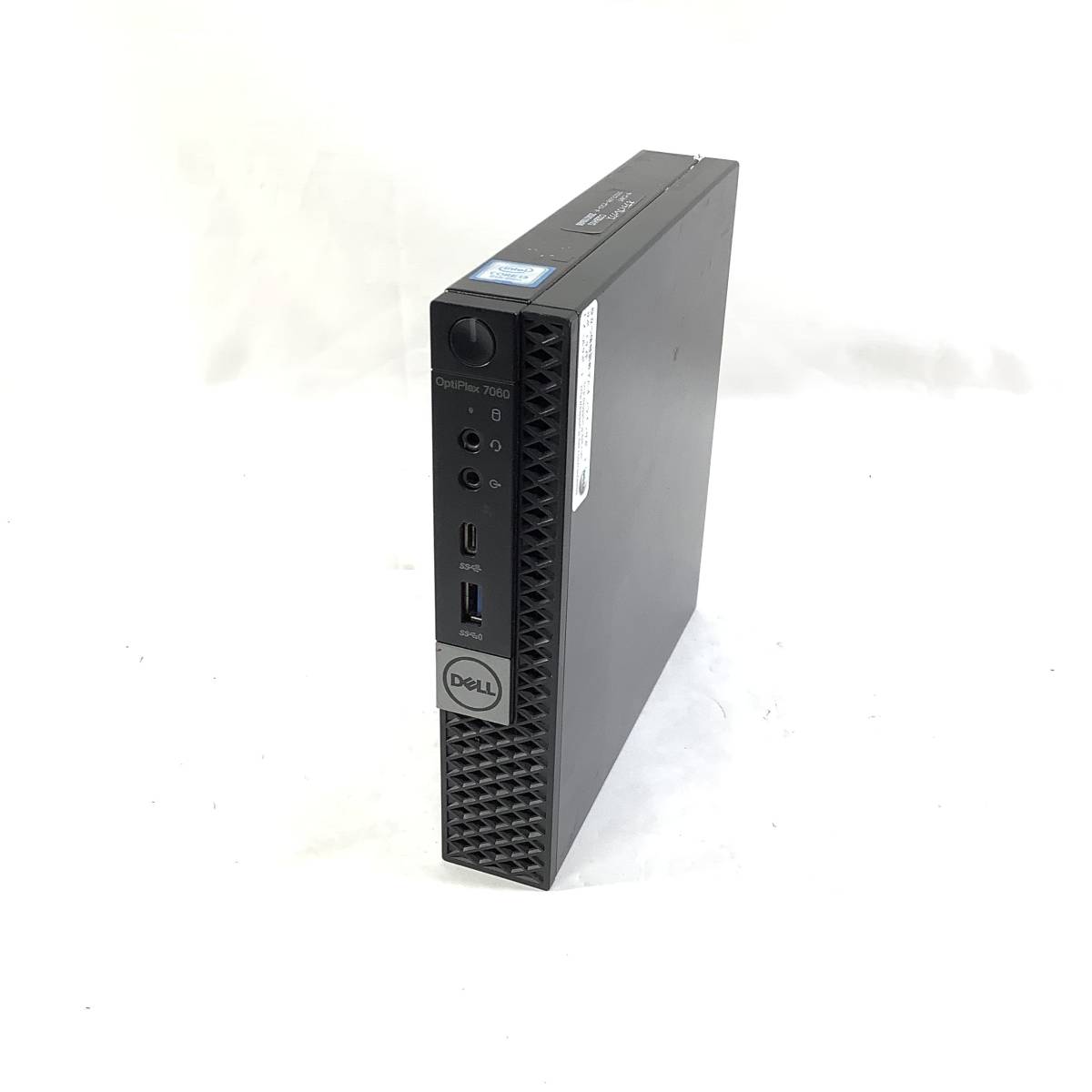 K5092971 DELL OptiPlex 7060 Micro 1点【通電ok、本体のみ、AC欠品】