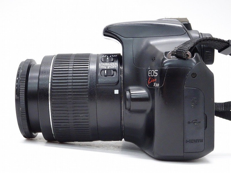 Canon Kiss X50 EOS IS EF-S II Kit Camera Lens キヤノン 18-55mm
