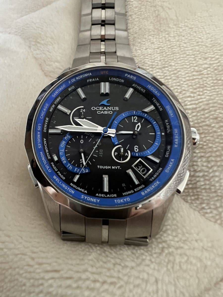 CASIO OCEANUS OCW－S2400 ソーラー電波時計 