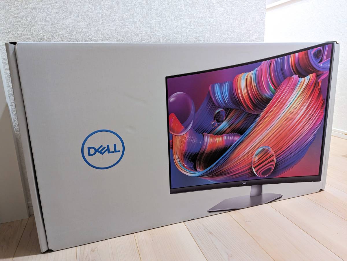 Dell S3221QS 31.5インチ 曲面 4K モニター（DELL デル PCモニター 