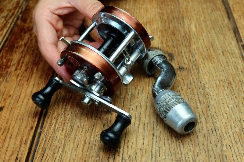 1976年 ABU 5500 茶 オールド アブ アンバサダー リール 道楽 ザウルス