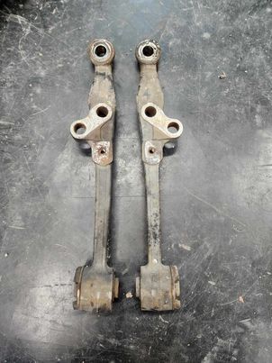 JZX100 マークⅡ トヨタ純正フロント ロアーアーム中古左右セット 延長ロアアーム加工用 ③