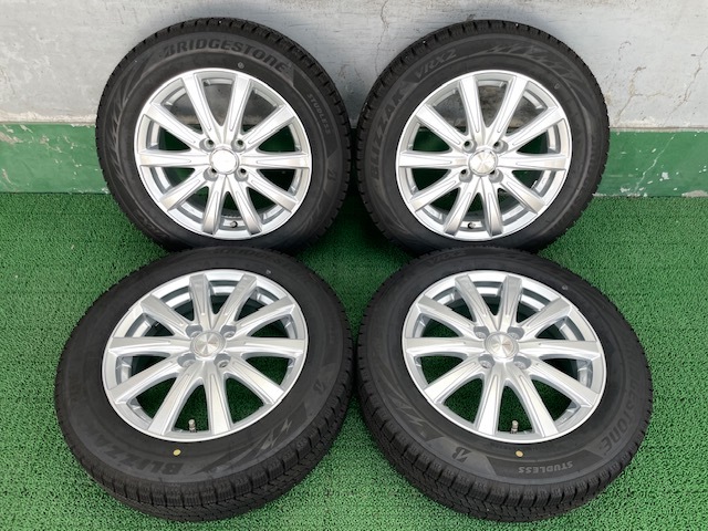 Weds JOKERホイール!! 15×5.5J +42 冬タイヤ付き 21年製 VRX2 175/65 4 