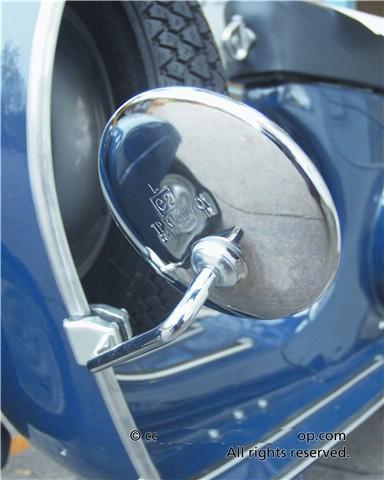 ベスパ　vespa ランブレッタ lambretta メタルプラスト　ミラー　青 VESPA ベスパ LAMBRETTA ランブレッタ Cuppini 丸 ミラー 【公式通販】