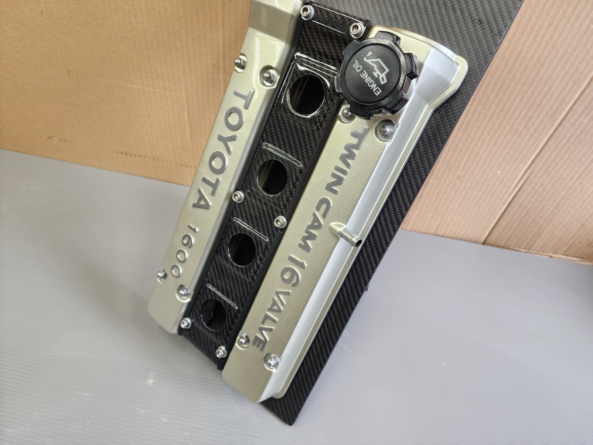 AE86 タペットカバー カムカバー トレノ レビン ヘッドカバー 4AG