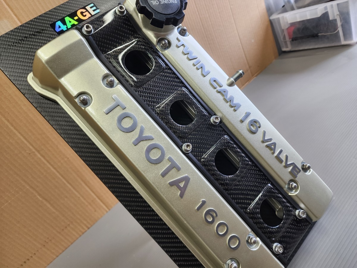 AE86 タペットカバー カムカバー トレノ レビン ヘッドカバー 4AG
