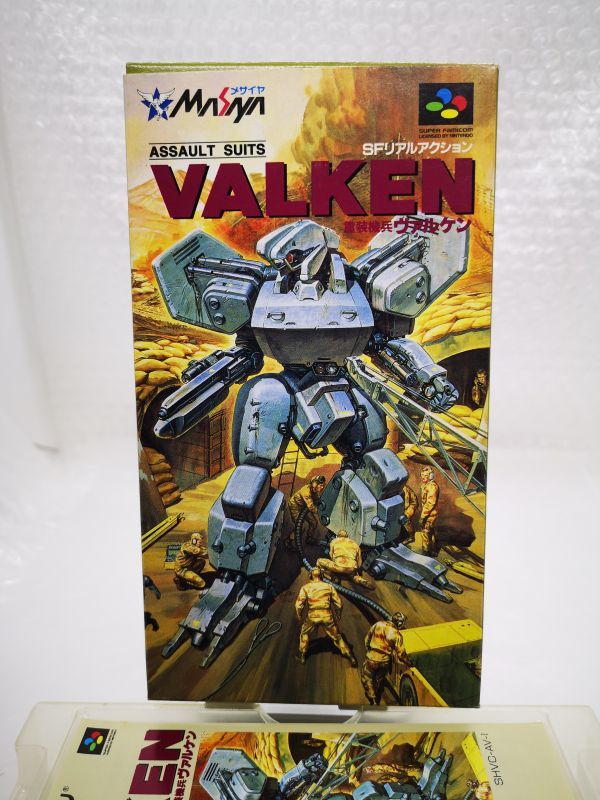 新作登場，定番人気 箱説付き SFC 重装機兵 ヴァルケン VALKEN バルケン 他にも出品中 匿名 同梱可 スーパーファミコン/P(アクション)｜売買されたオークション情報、yahooの商品情報をアーカイブ公開 - オークファ タイトル