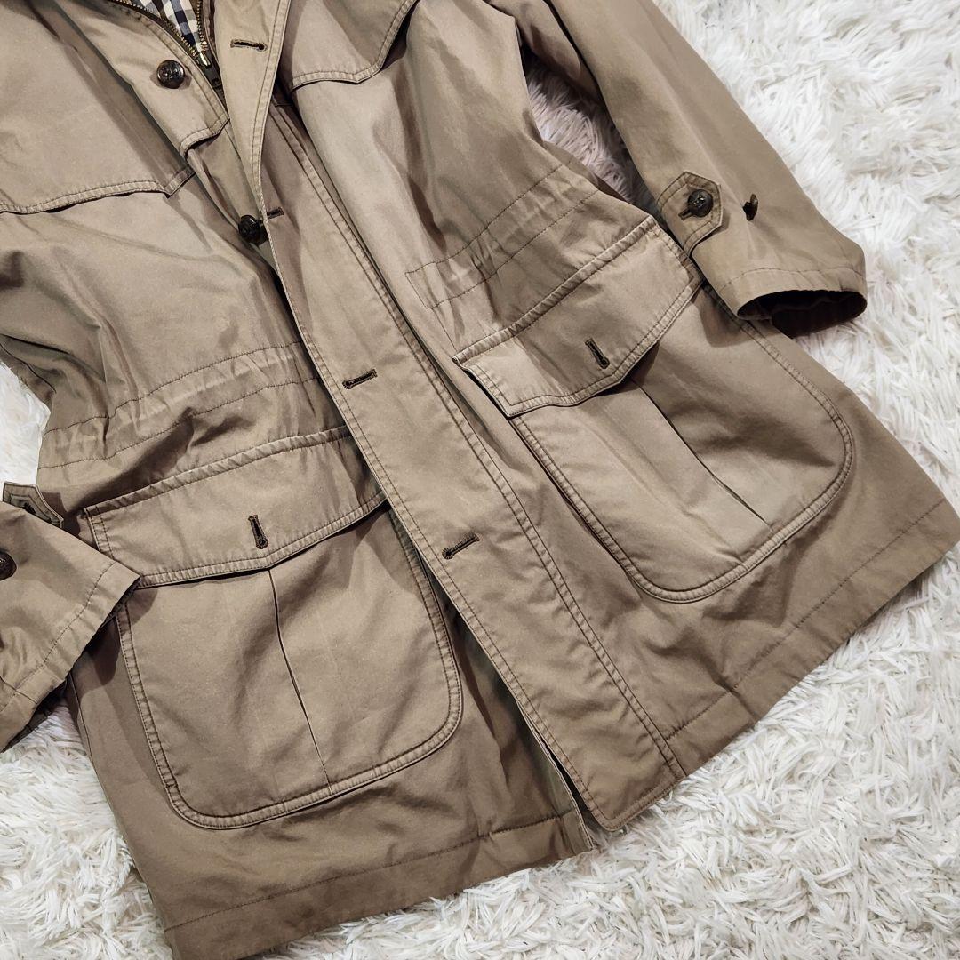 希少】Aquascutum モッズコート風 ダウンコート ダウンライナー フード
