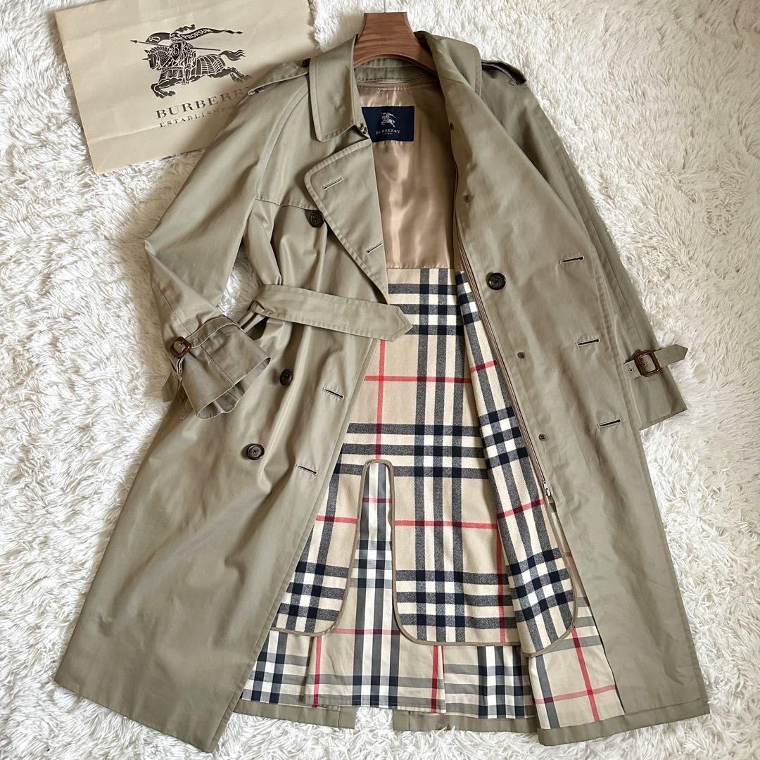 極上カシミヤの肌触り 美品 BURBERRY LONDON バーバリーロンドン