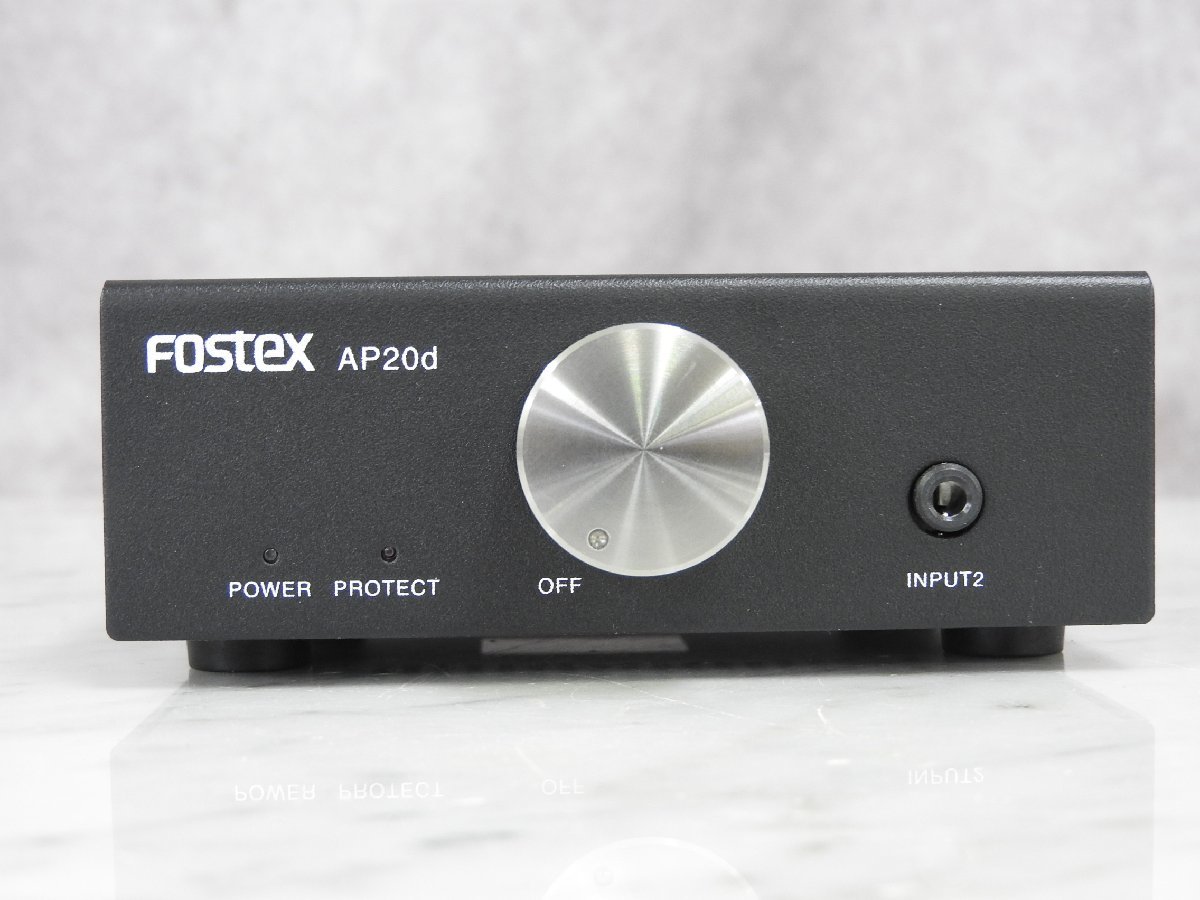 ☆【美品】FOSTEX フォステクス パーソナル・アンプ AP20d 箱付き 