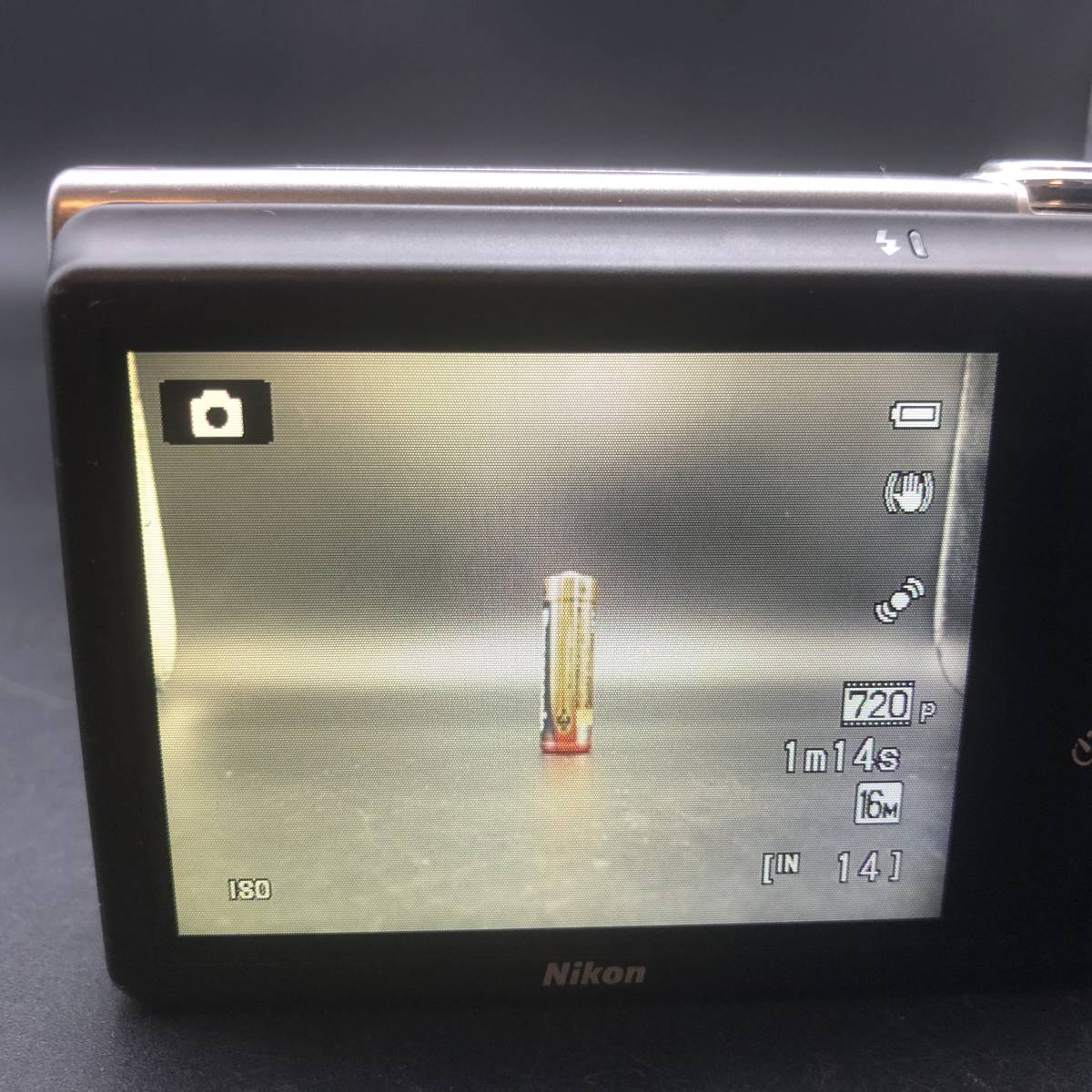 動作確認済】Nikon ニコン COOLPIX クールピクス S6200 バッテリー付き 