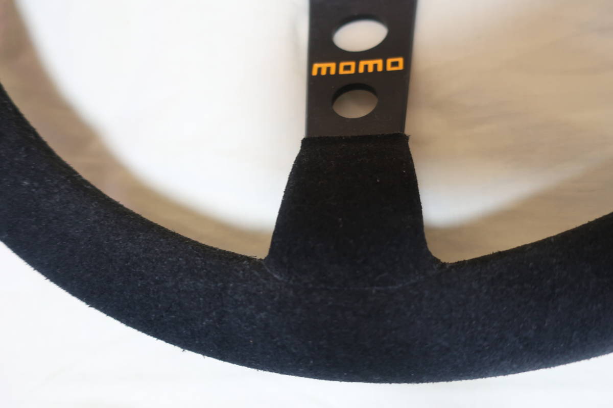 MOMO モモ ステアリング MOD.07 BK SUEDE モデル07 ブラックスエード 