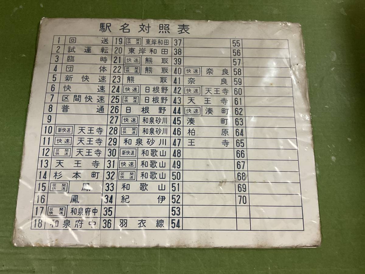 鉄道グッズ サボ 吊り下げ 表示板 一戸行 一ノ関行 ホーロー 国鉄 青板 国鉄 | 一ノ関 吊り下げ式行先表示板（サボ） 国鉄&frasl;サボ&frasl;行き先標&frasl;片面吊り下げタイプ いすみ鉄道オンラインストア