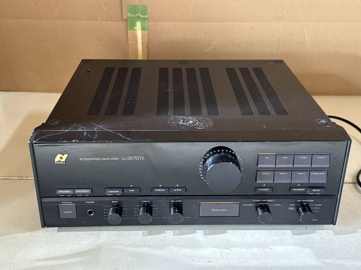 SANSUI サンスイ プリメインアンプ AU-α707DR プリメインアンプ公式