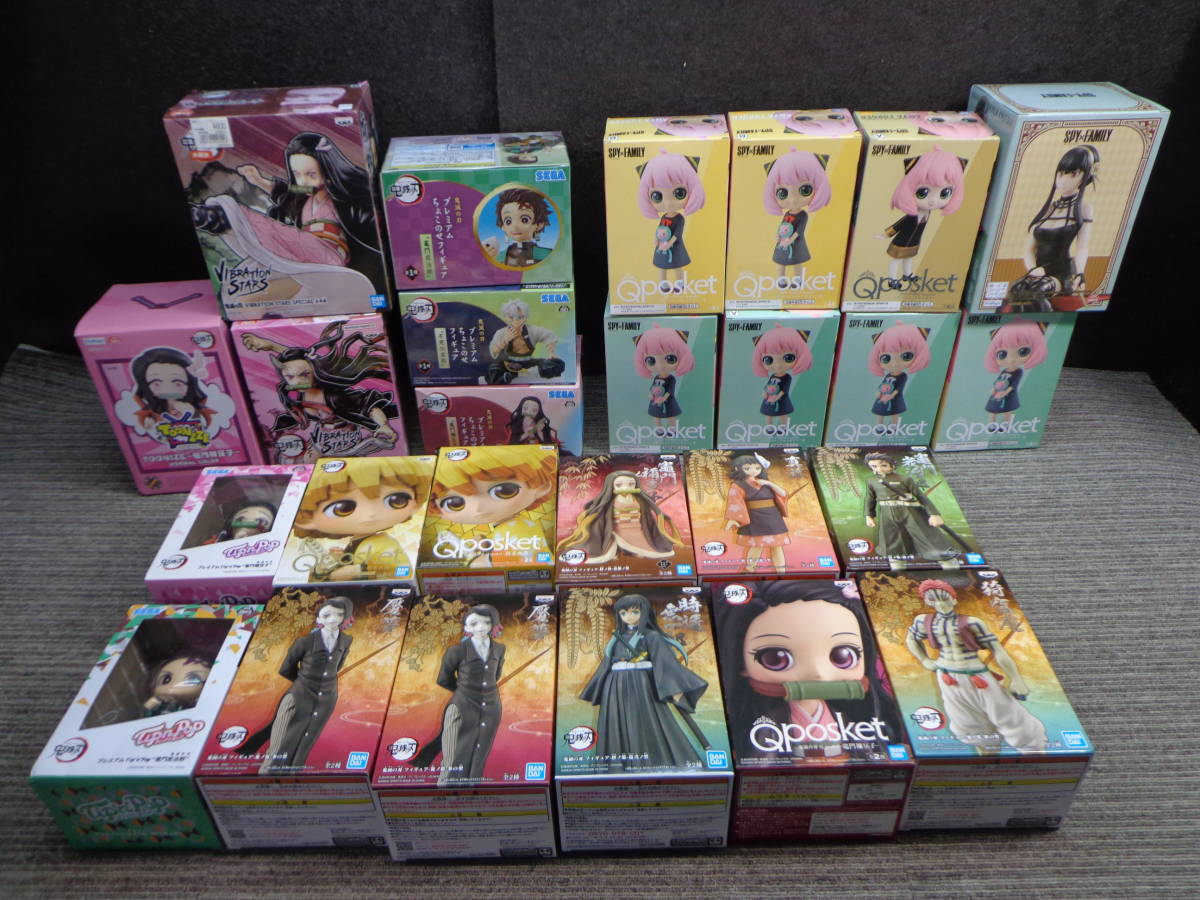 SPY×FAMILY フィギュア まとめ売り 10点セット キ10－1 鬼滅の刃 スパイファミリー フィギュアまとめて 一番くじ SPY