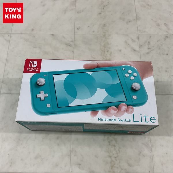 【動作確認済】Switch Lite ターコイズ 本体 SDカード付 初期化済 1円〜 動作確認済/初期化済 Nintendo Switch Lite ターコイズ