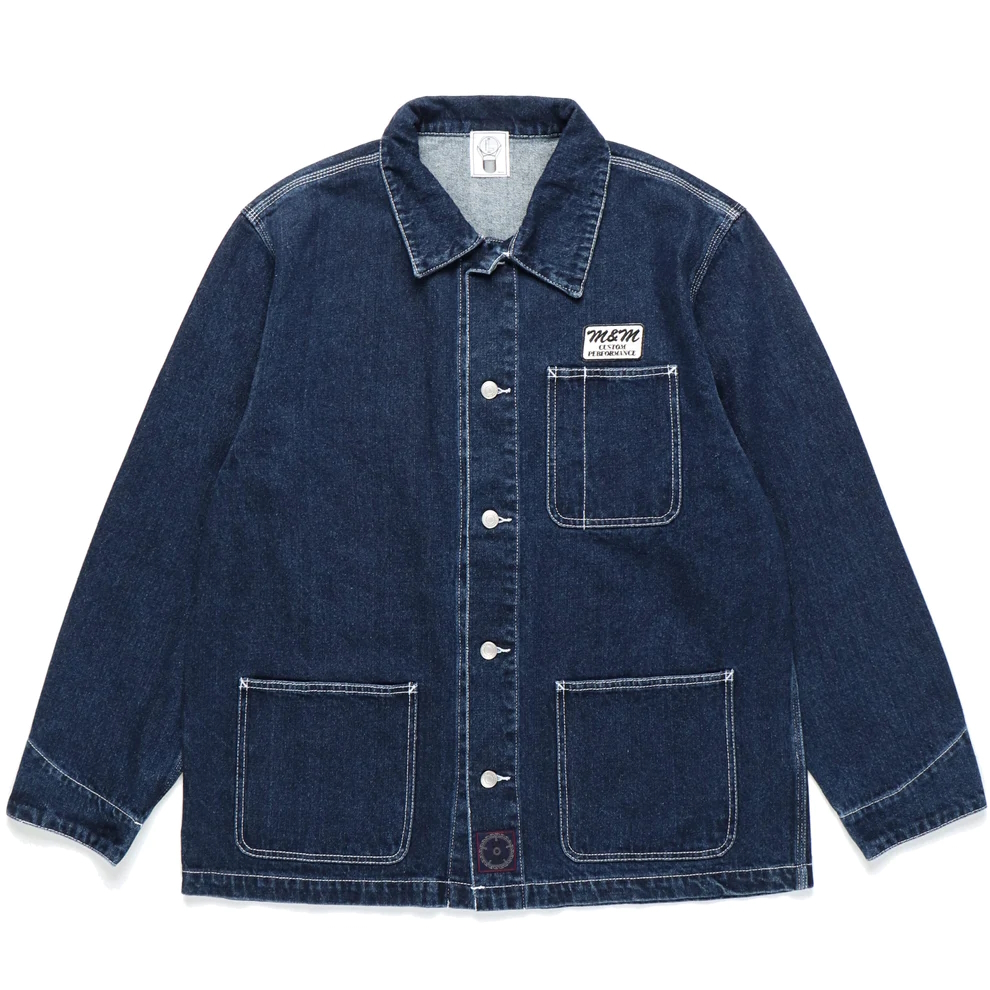 M&M CUSTOM PERFORMANCE DENIM LOOSE FIT COVERALL JACKET Lサイズ