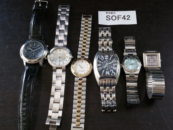 SOF42 時計 ジャンク品 腕時計 メンズ レディース courreges