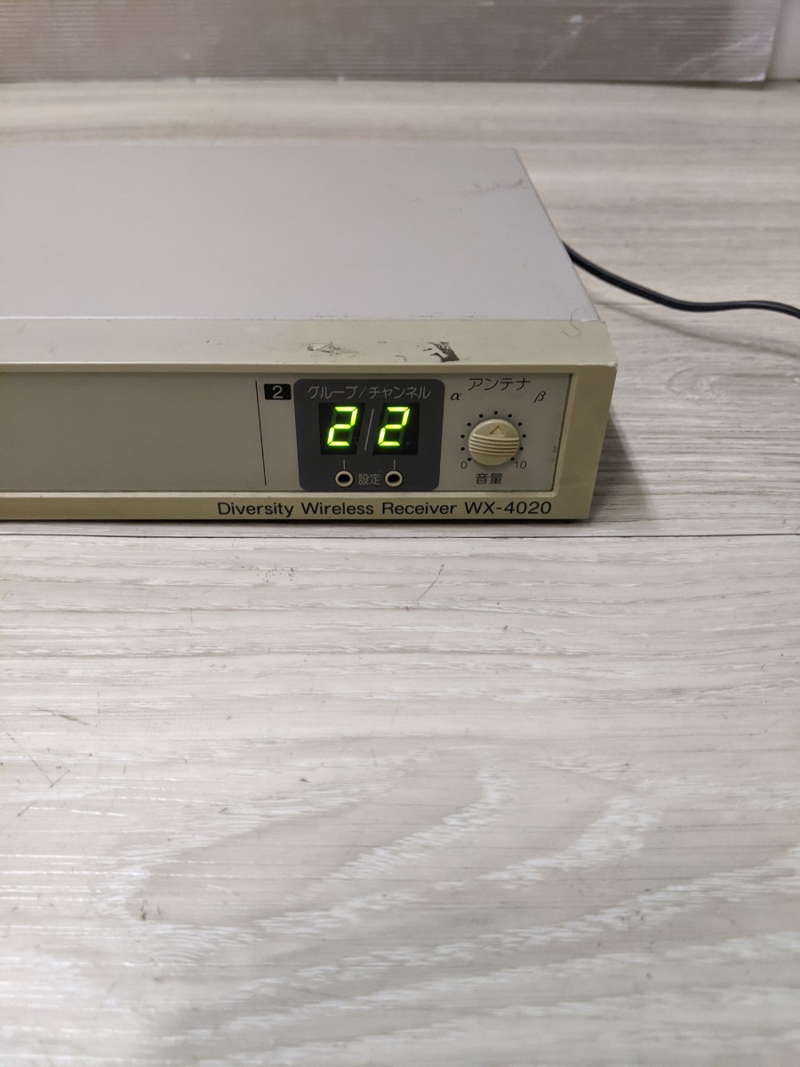 □ Panasonic パナソニック ワイヤレスレシーバー ワイヤレス受信機 WX