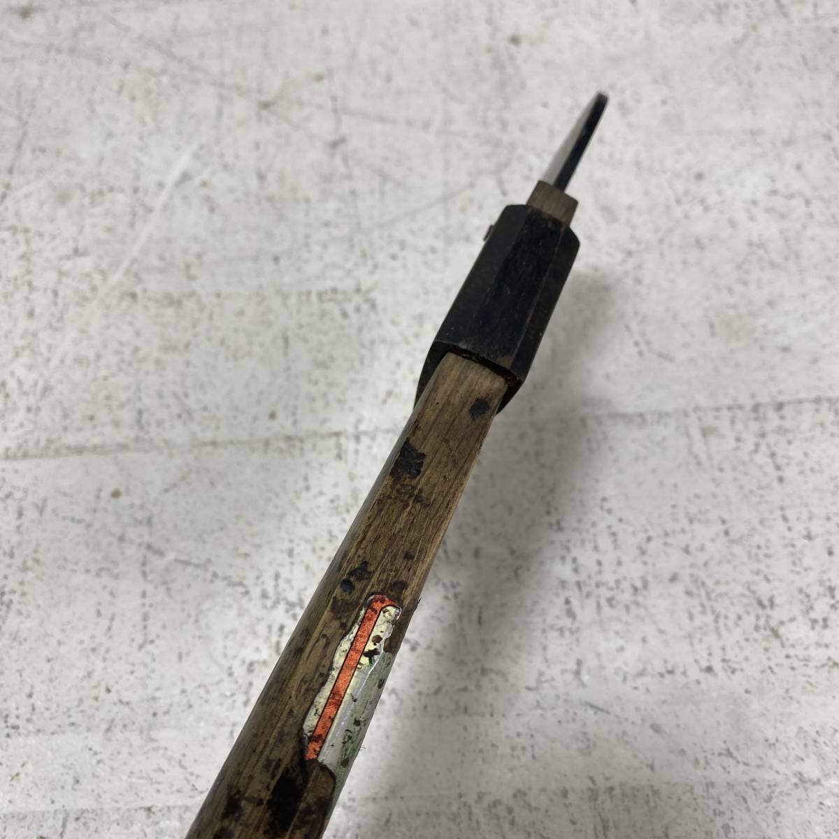 土佐 宗石 作 斧 全長36cm / 土佐の宗石 在銘 おたふく型 枝打ち 
