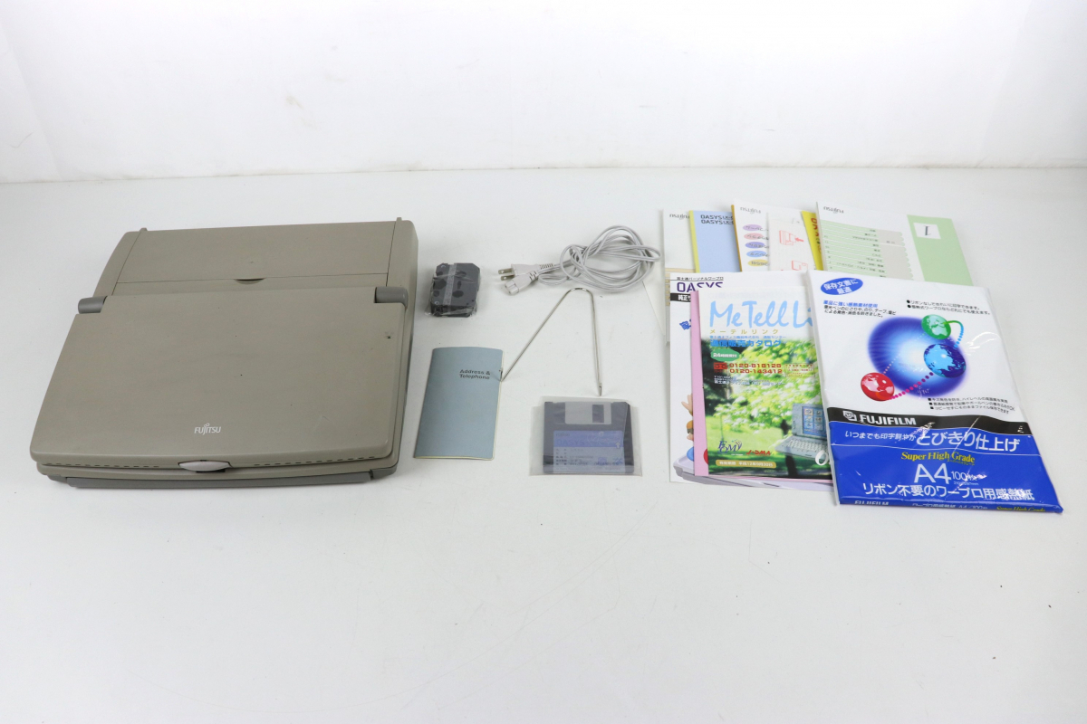 通電OK FUJITSU OASYS LX-C500 富士通 パーソナルワードプロセッサ