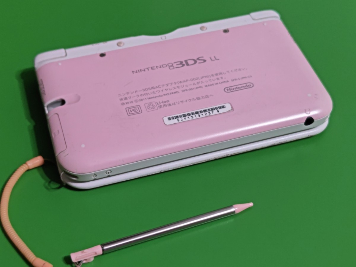 購入してから開封もしてないので未使用品です。 ジャンク品【中古-訳あり】NEW ニンテンドー 3DSLLピンク ,ジャンク