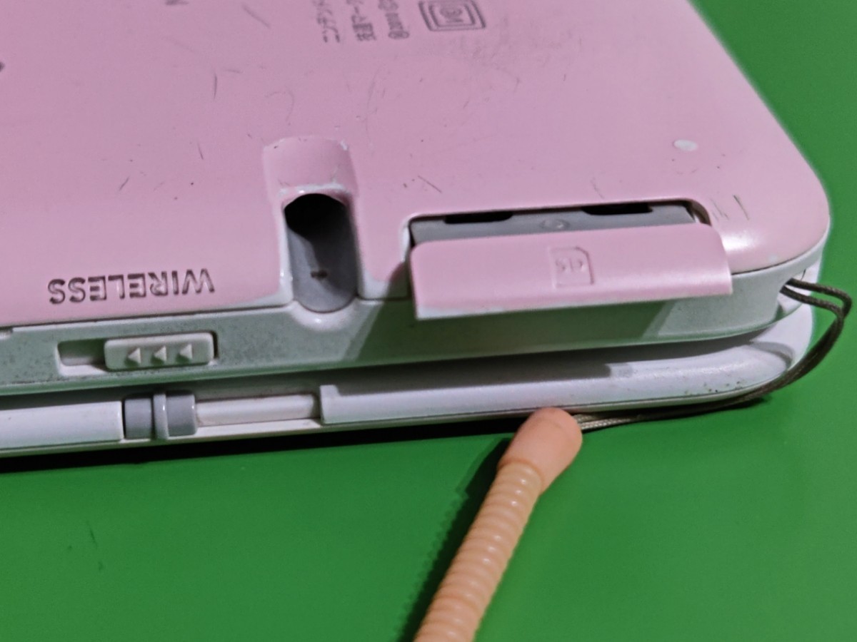 ジャンク品【中古-訳あり】NEW ニンテンドー 3DSLLピンク ,ジャンク