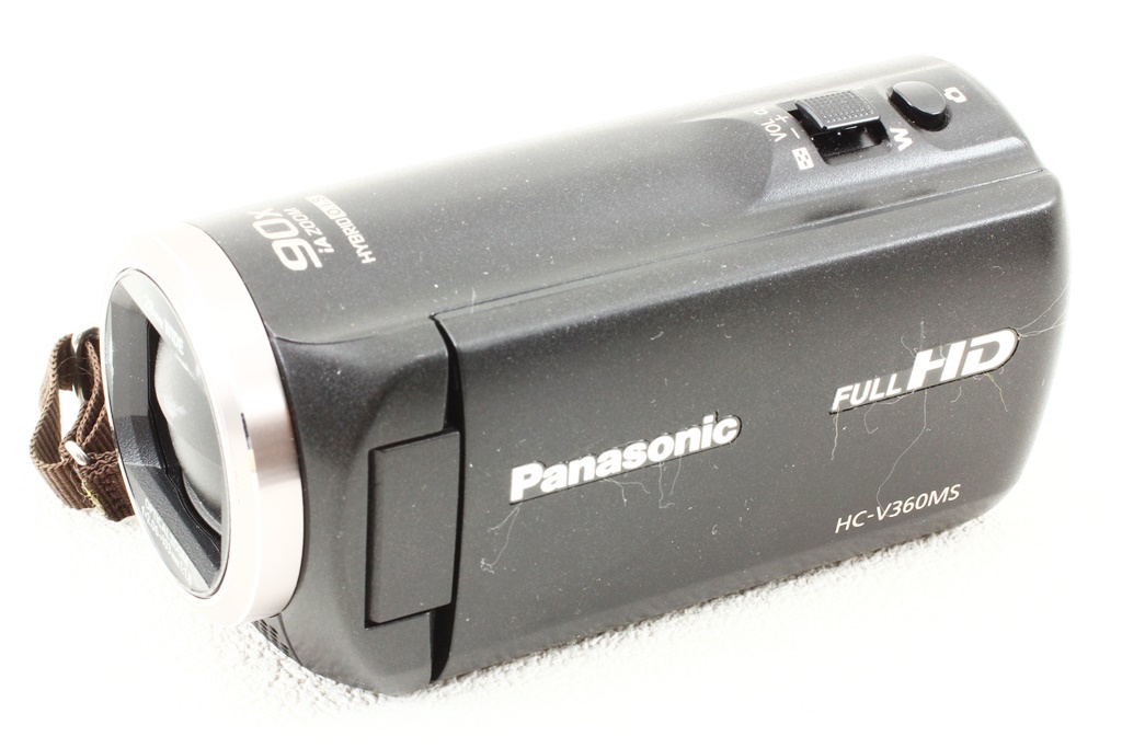 ジャンク品◆Panasonicパナソニック HC-V360MS デジタルハイビジョンビデオカメラ◆A2211