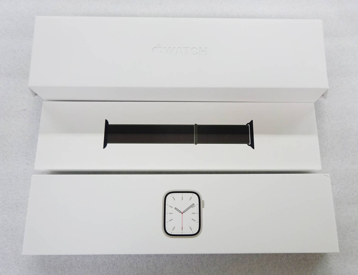 限定SALE，得価 本物 AppleWatch Series 7 GPS cellular 45mm アルミニウム スポーツバンド MKMK3J/A アップルウォッチ シリーズ7 セルラー バンド(スマートウォッチ本体)｜売買されたオークション情報、yahooの商品情報を スマートウォッチ本体