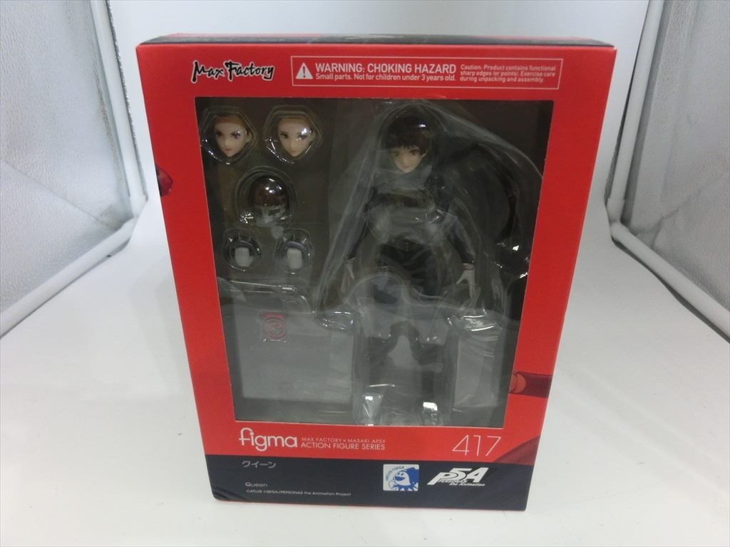【HW33-24】【60サイズ】▲未開封/figma フィグマ 417 クイーン PERSONA5 ペルソナ5 フィギュア/※外箱傷み有
