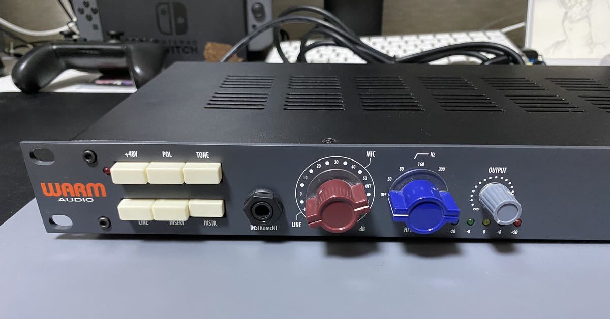 ジャンク※ Warm Audio WA73-EQ マイクプリ Warm Audio WA73-EQ