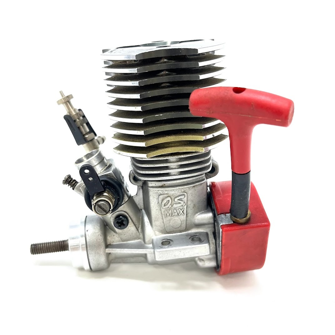 ■小川精機 OS MAX CZ エンジン リコイル スターター付 2BK型 キャブレター スロットル OS ENGINES 模型 ラジコン RC パーツ
