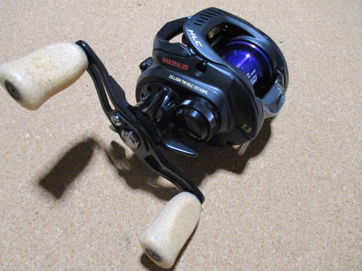 希少 ZILLION ダイワ TD ジリオン 100H 右巻き ベアリング交換済 ☆K