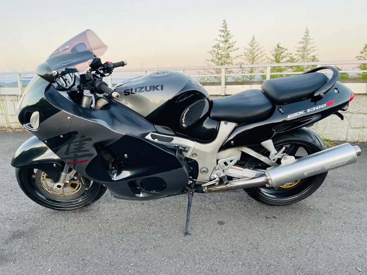スズキ GSX1300R ハヤブサ 平成11年 HAYABUSA SUZUKI 中古車体！動画有