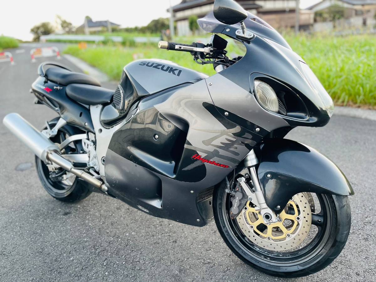 スズキ GSX1300R ハヤブサ 平成11年 HAYABUSA SUZUKI 中古車体！動画有