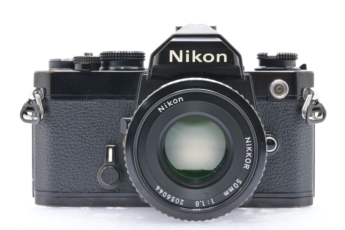 Nikon FM + AI-S NIKKOR 50mm F1.8 ニコン フィルムカメラ MF一眼レフ