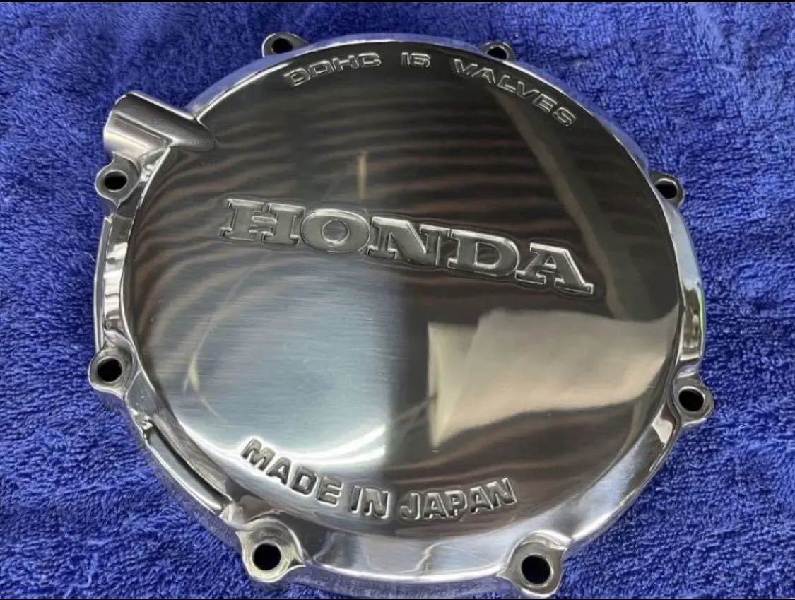 CBX400f クラッチカバー 鏡面仕上げ CBX400F クラッチカバー 鏡面 当時