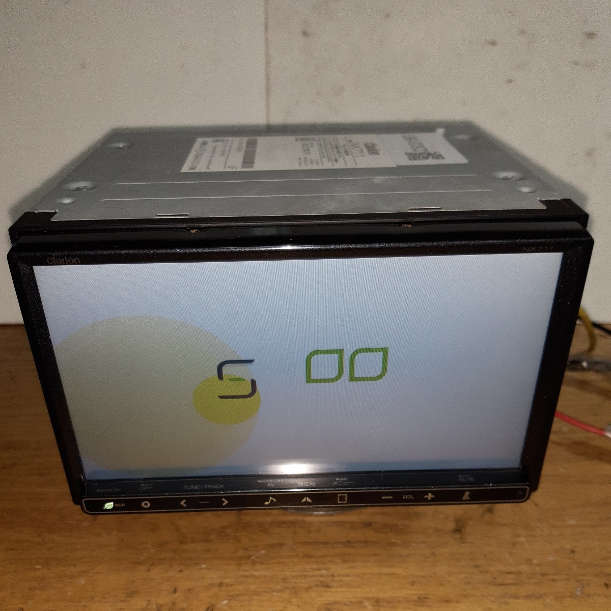 クラリオン NX711 地図データRoad カーナビ CD⁄DVD⁄Bluetooth 動作OK