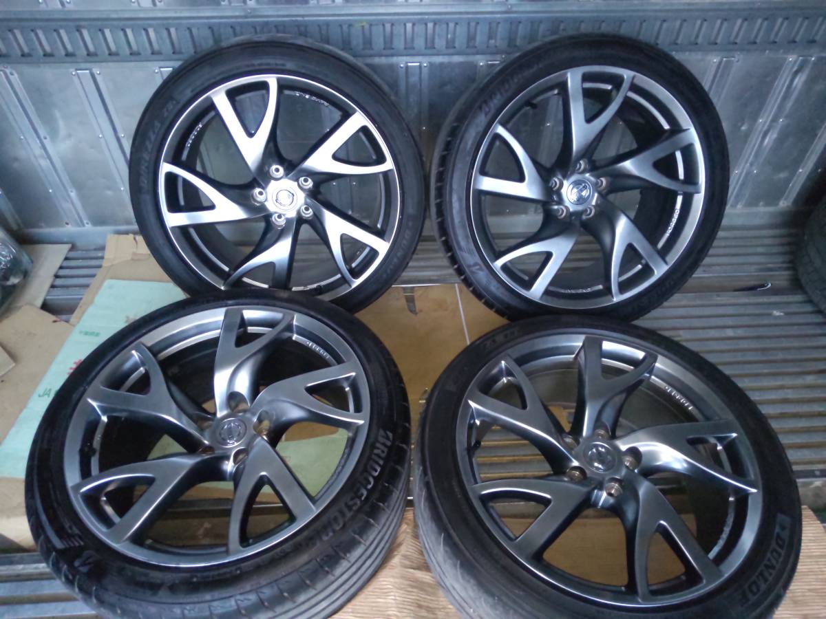 NISSAN純正　RAYS　ENG.ホイールセット　 FORGED　