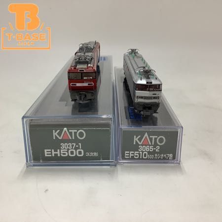 1円〜 ジャンク KATO Nゲージ 3037-1 EH 500 3次形 3065-2