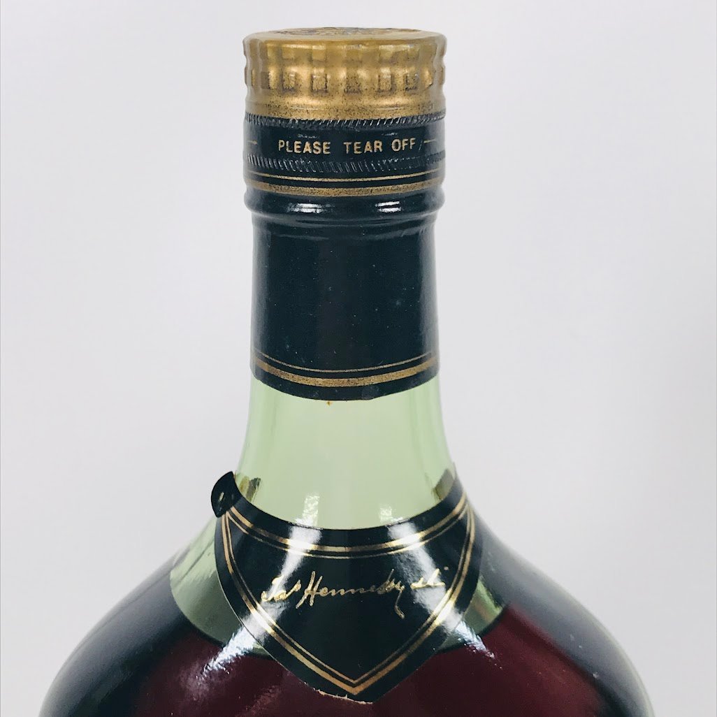 □【買取まねきや】古酒 未開栓 ヘネシー XO 金キャップ グリーン 