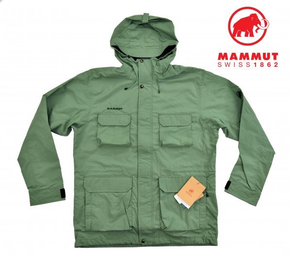 送料無料1★Mammut★マムート Mountain WB lined パーカ size:2XL(JP) ダーク ジェイド